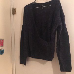 Wrap Style sweater top
